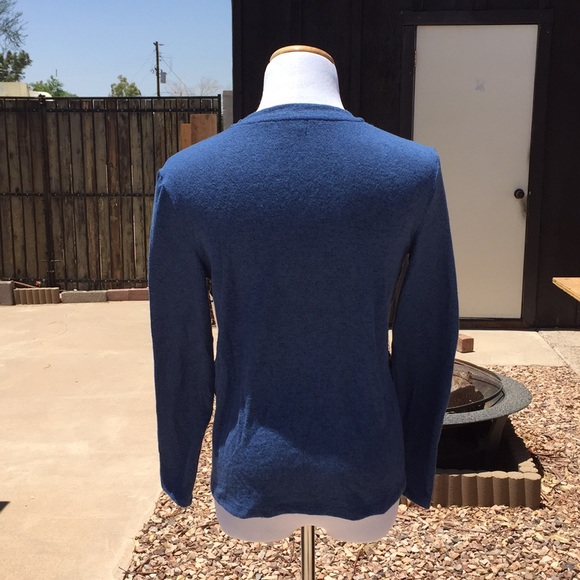 Indigo Zipper Sweater - Picture 5 of 5